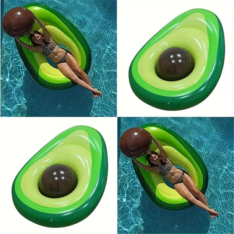 AvoFloat – Flotador Gigante de Aguacate para Piscina